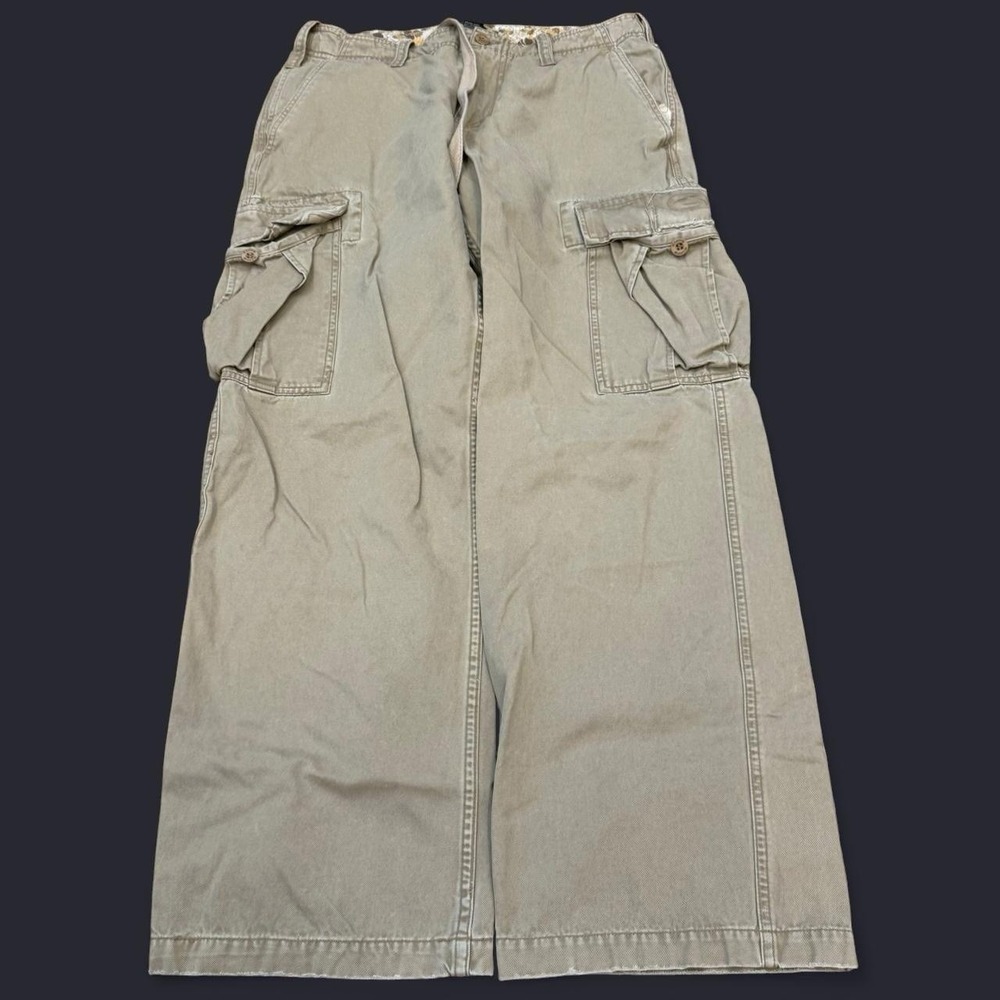 Vintage Kirra Baggy Wide Leg Cargo Pants Men's 33x32 Skater Surfer Y2K ( Read )